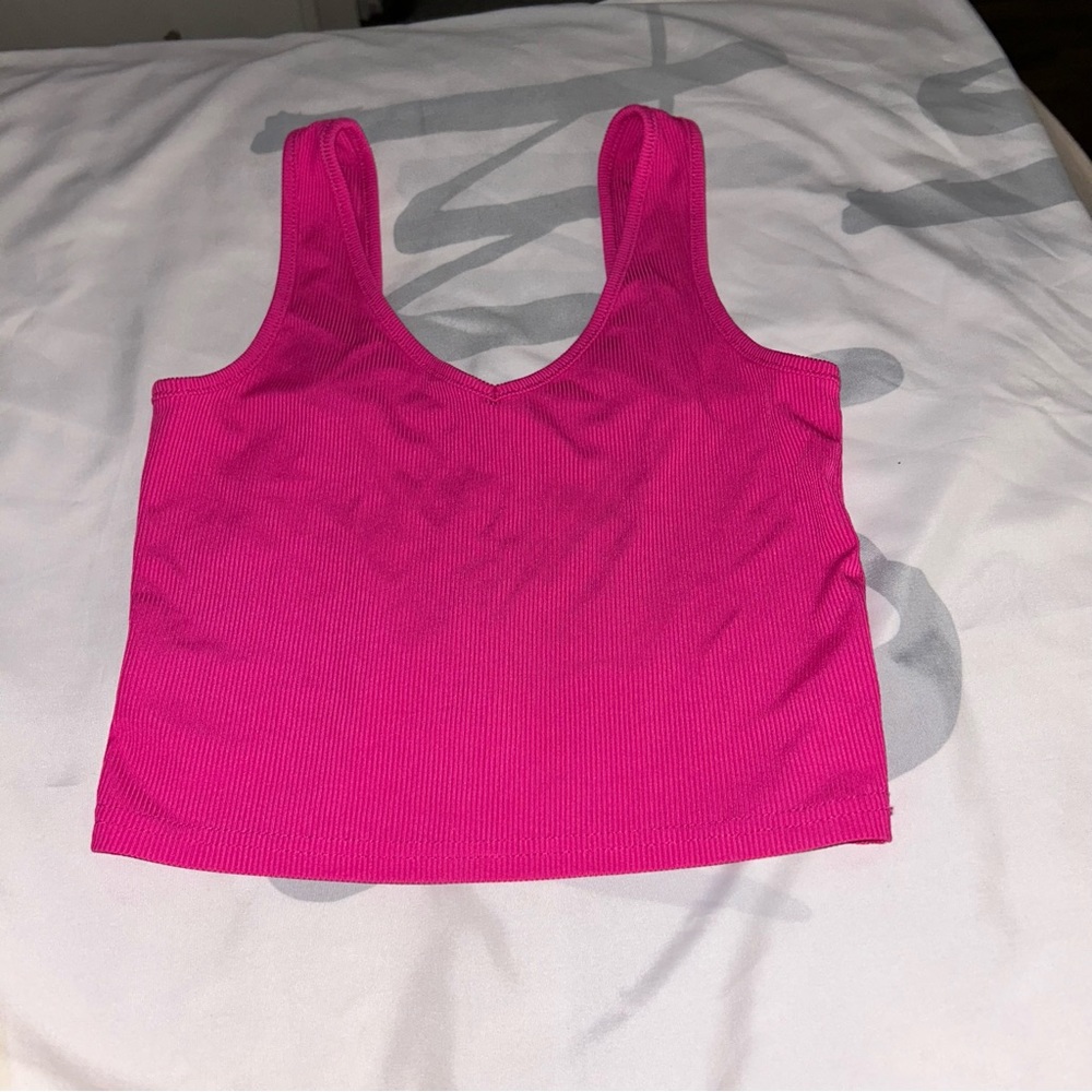shein hot pink tank
